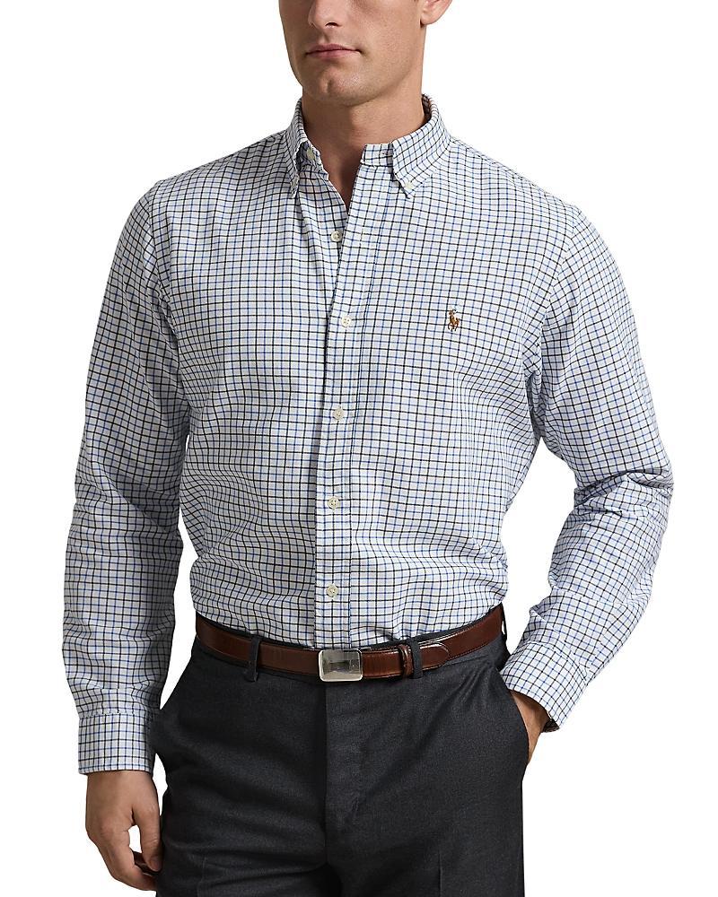 Polo Ralph Lauren Classic Fit Plaid Oxford Button Down Shirt Product Image