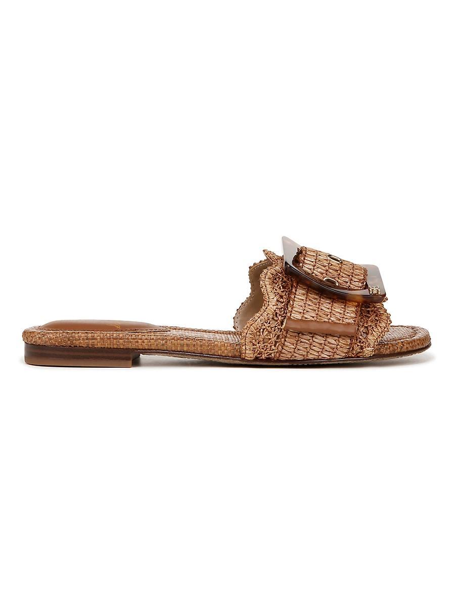 Sam Edelman Womens Bambi Buckled Woven Slide Sandals Product Image