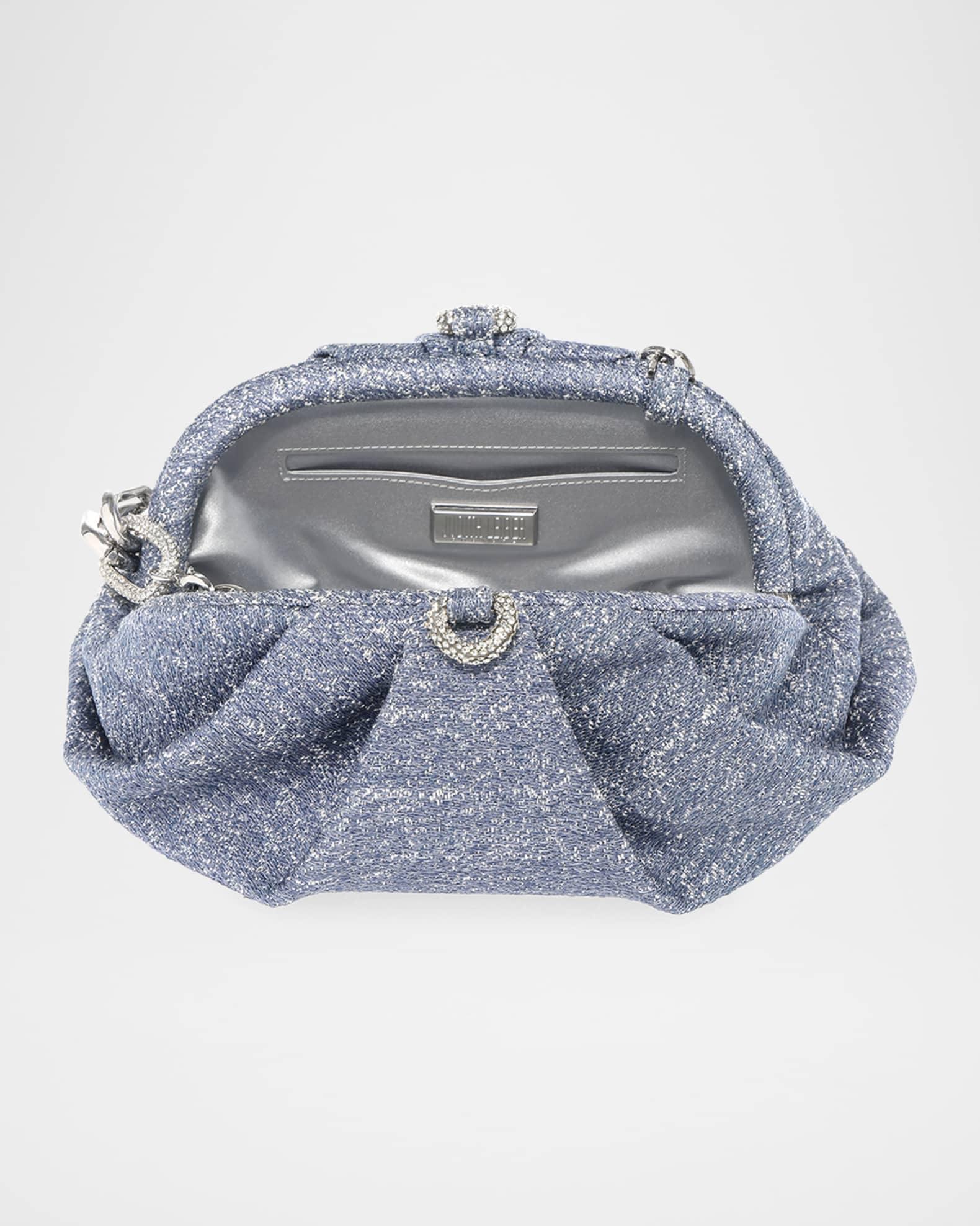 Gemma Bicolor Metallic Top-Handle Bag Product Image