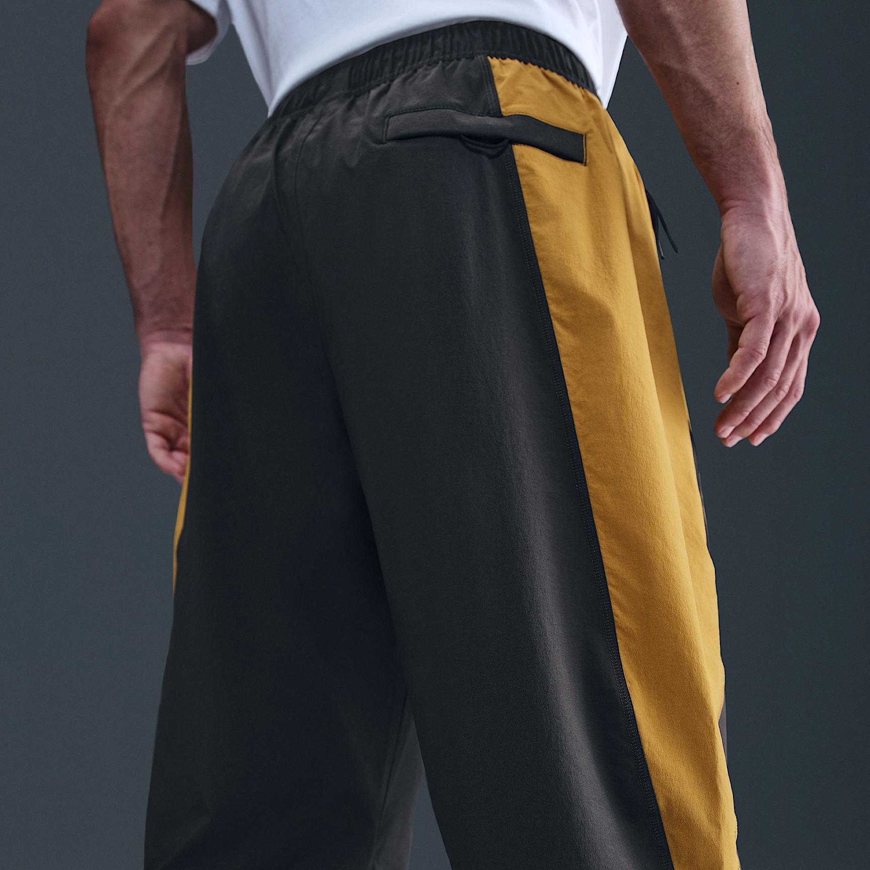 Nike Tech Men's Dri-FIT Woven Color-Block Oversized Pants Product Image
