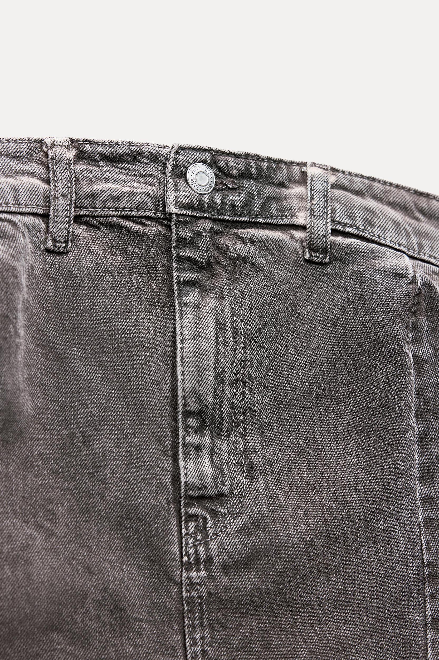 DENIM TRF CORSET TOP Product Image