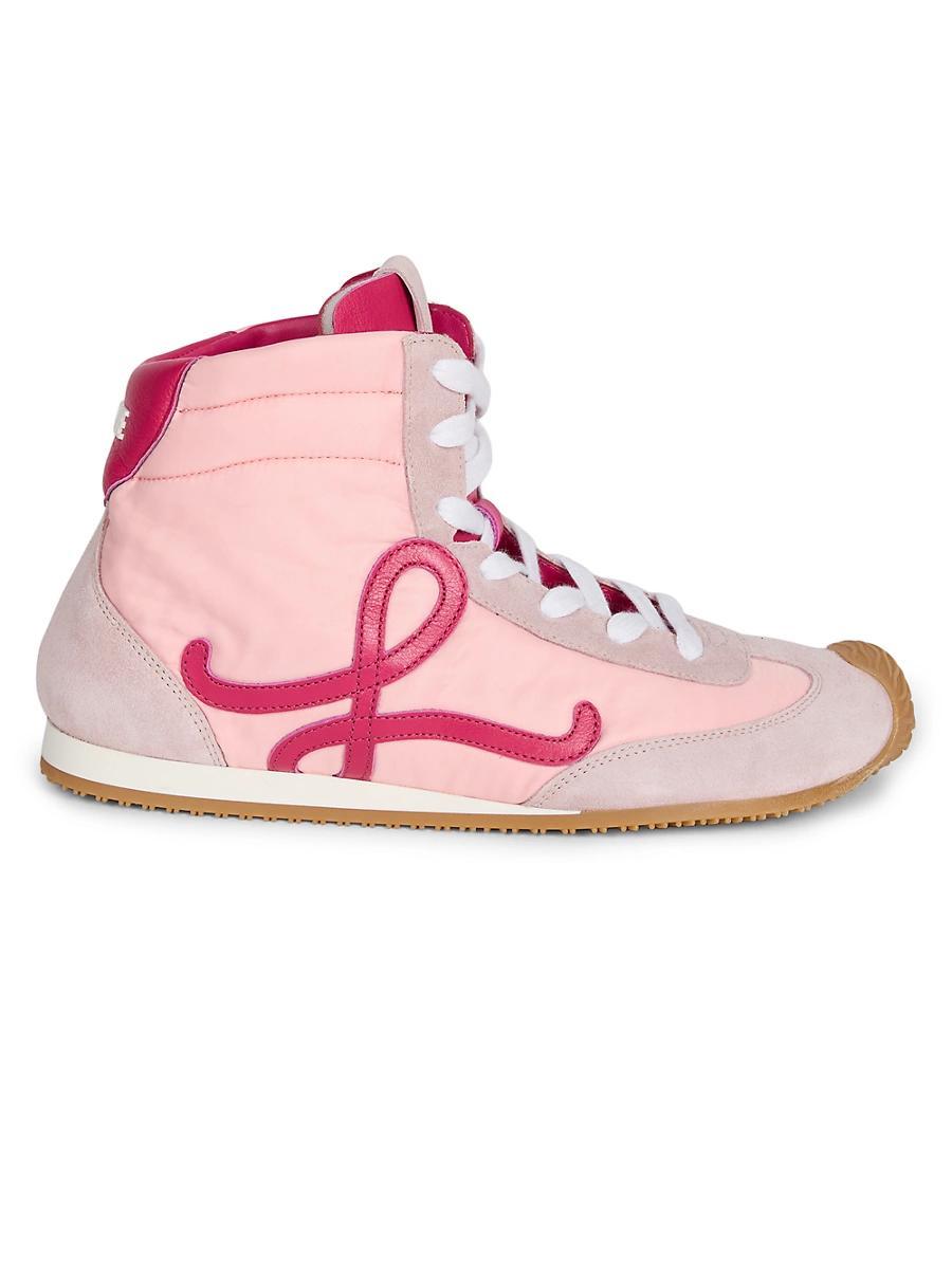 Womens Ballet Runner 2.0 Suede & Mesh High-Top Sneakers Product Image