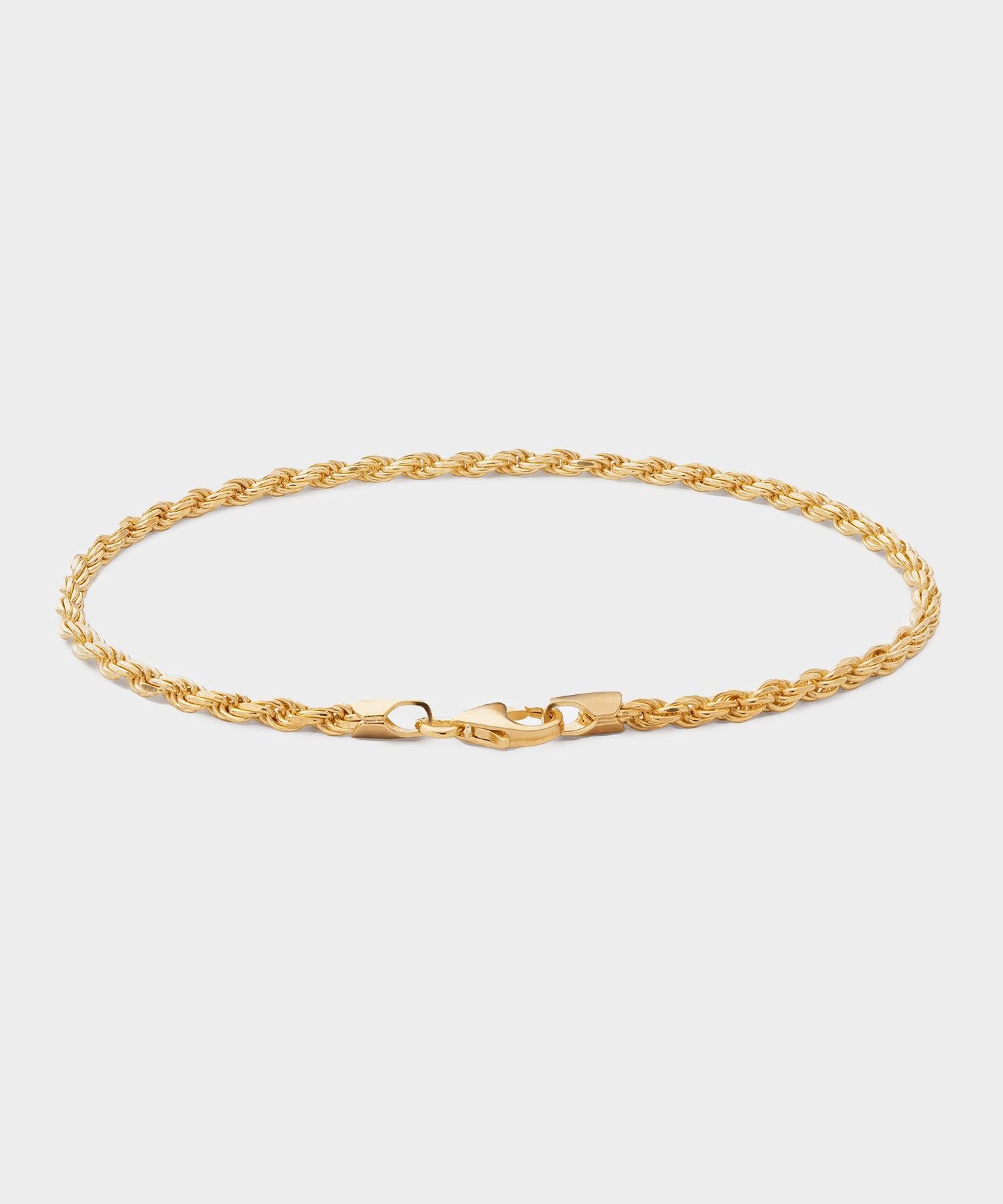 Miansai Rope Chain Bracelet in Gold Product Image