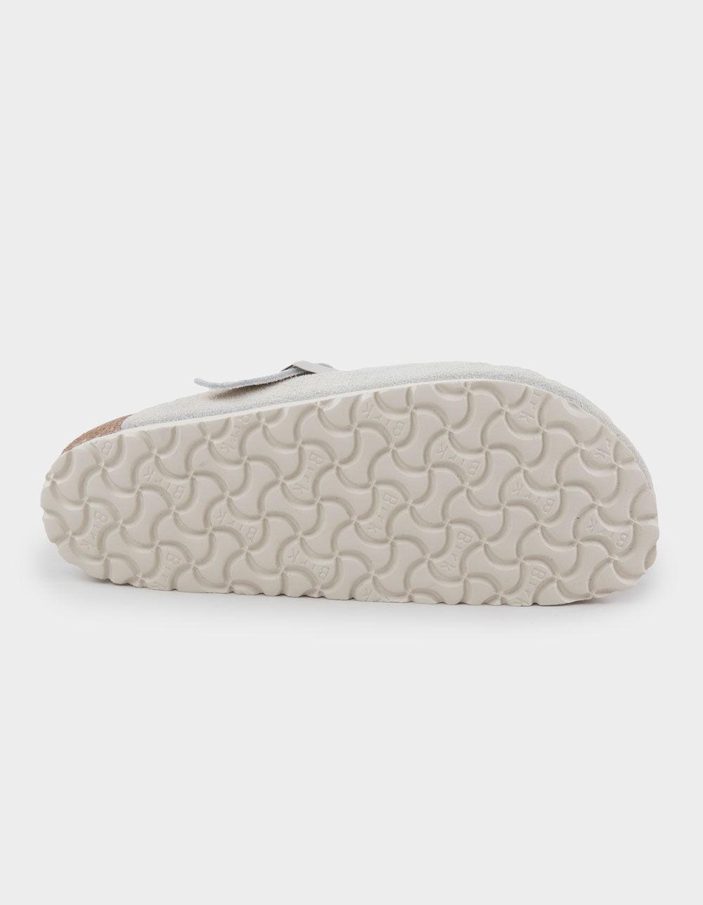 BIRKENSTOCK Boston Soft Footbed Womens Clogs - WHITE Product Image