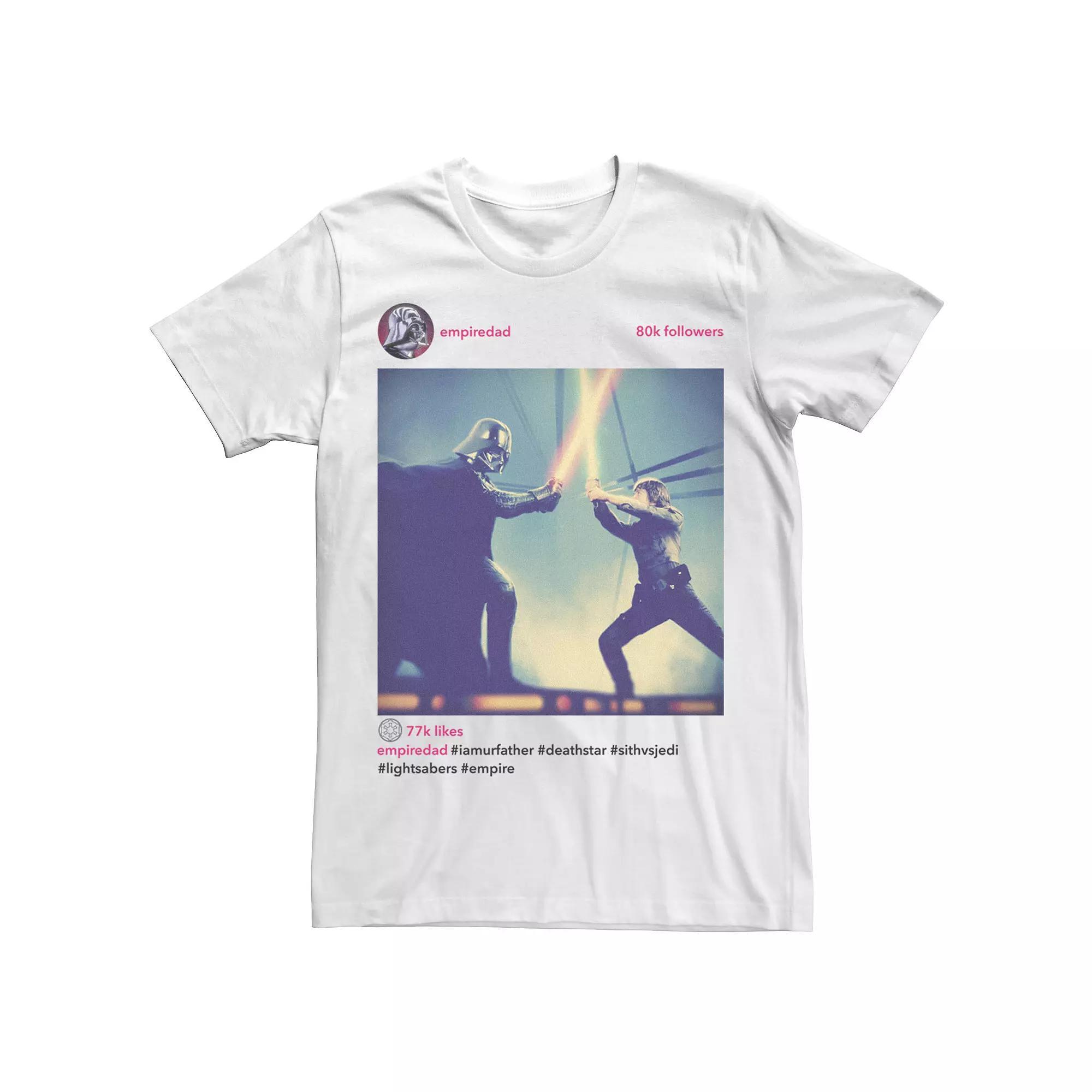 Mens Star Wars Empire Dad Post Graphic Tee Product Image