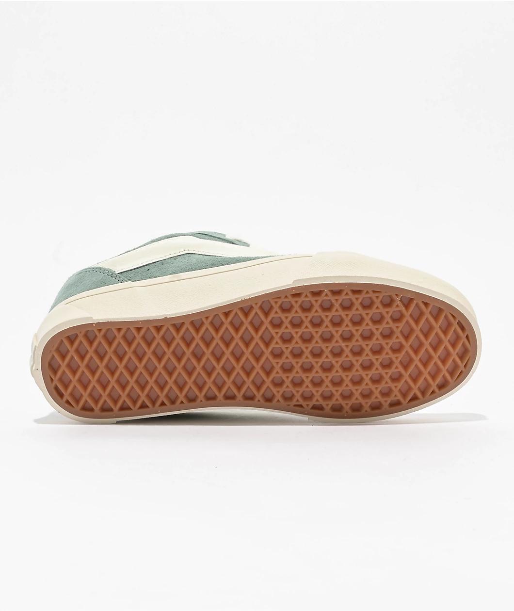 Vans Knu Skool Pig Suede Puritan Grey Skate Shoes Product Image