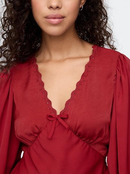 Satin Empire Top Product Image
