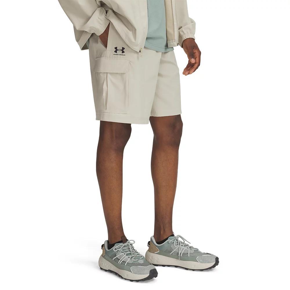 Men's Under Armour Vibe Woven Cargo Shorts, Size: XL, Black Product Image