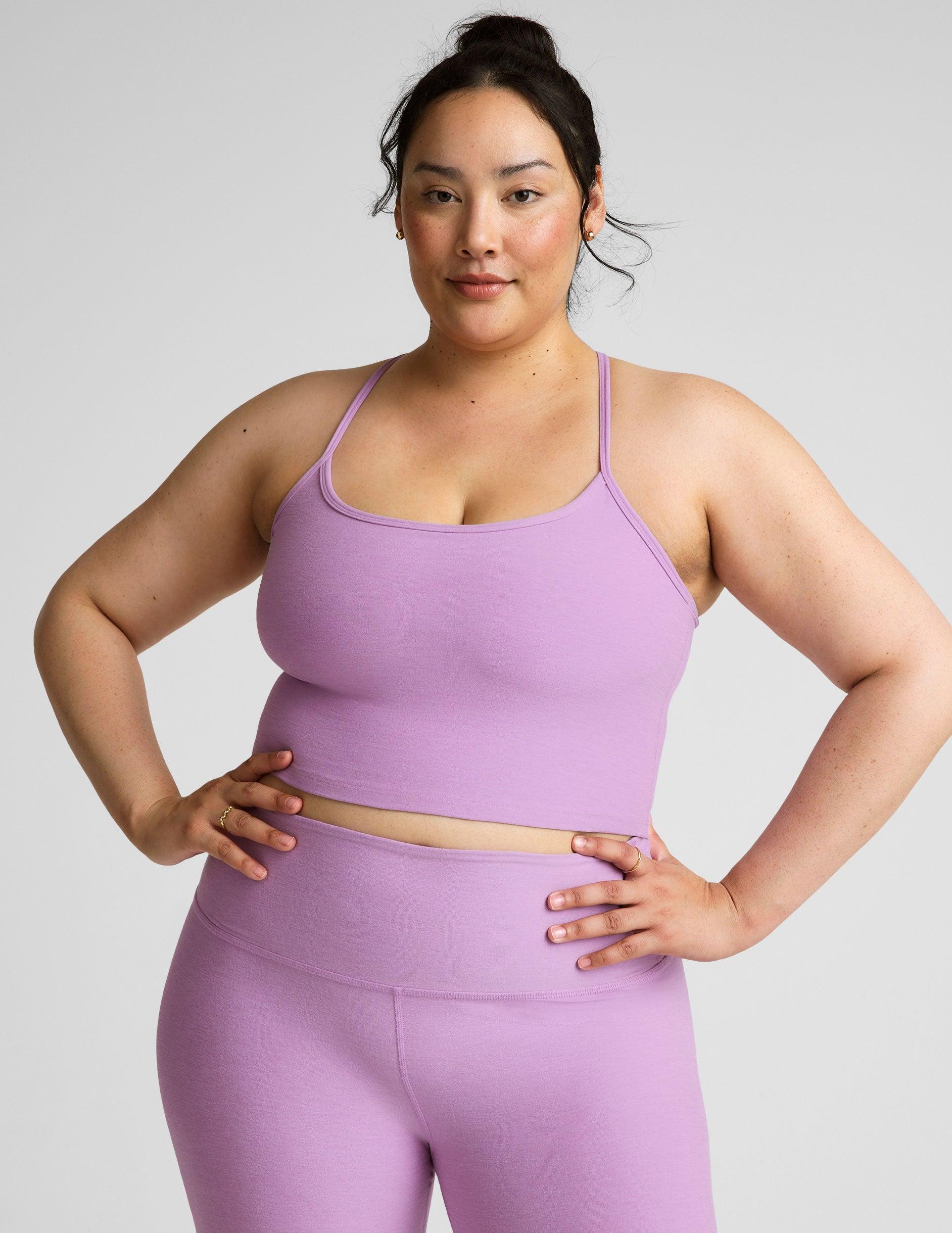 Spacedye Slim Racerback Cropped Tank Product Image