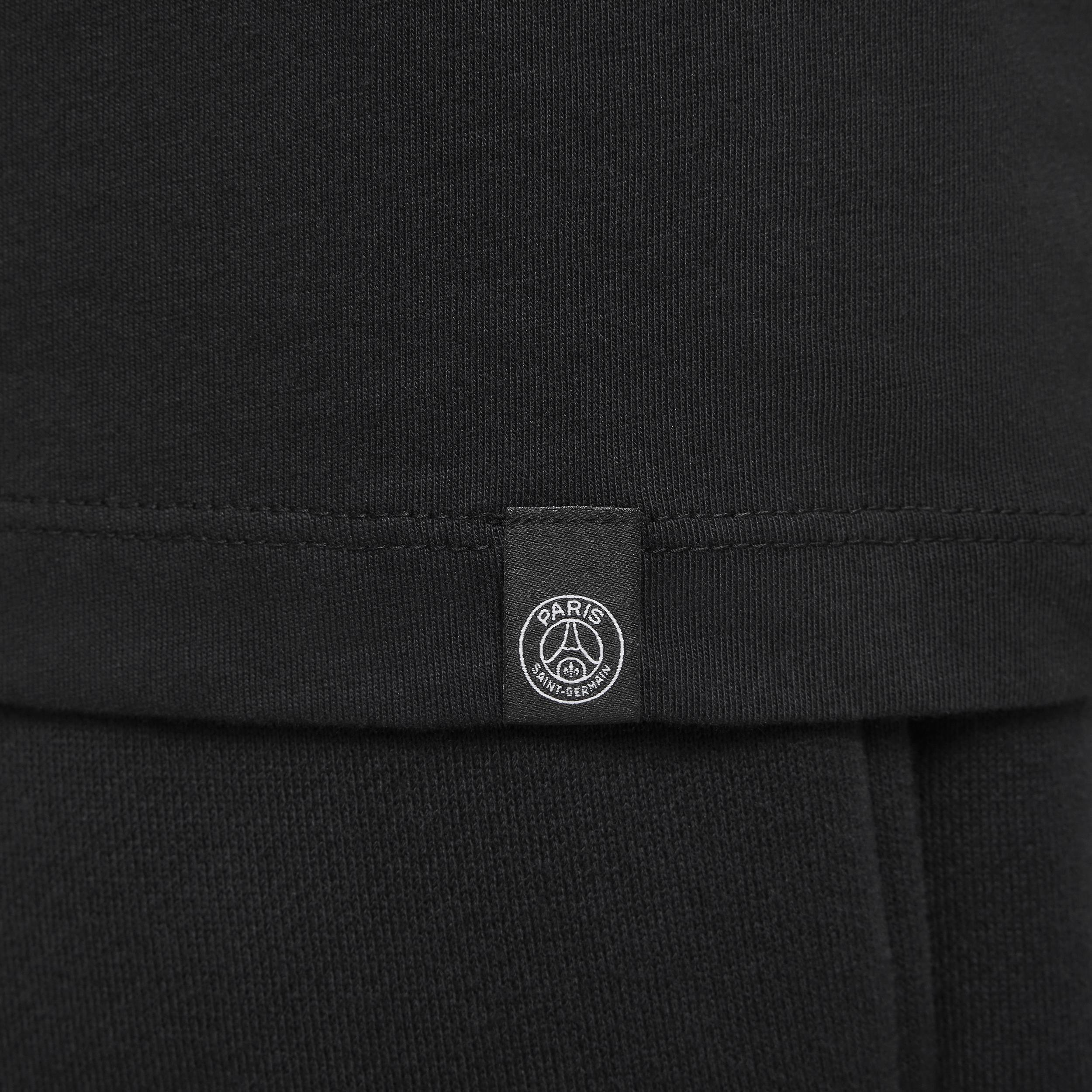 Men's Nike Black Paris Saint-Germain Swoosh T-Shirt, Size: Medium, Psg Black Product Image
