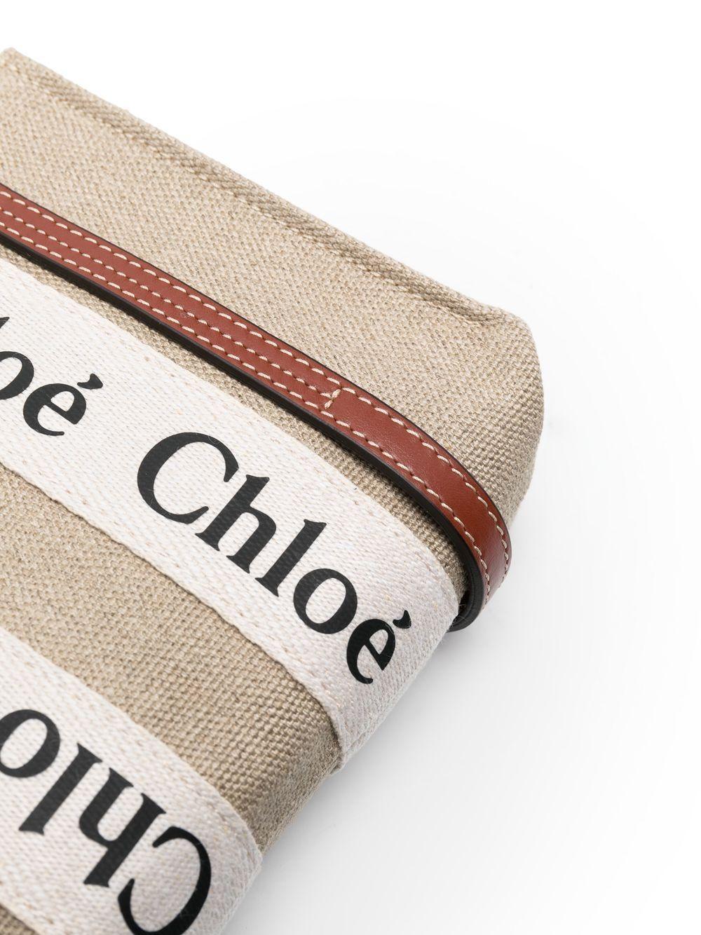 Woody linen tote bag Product Image