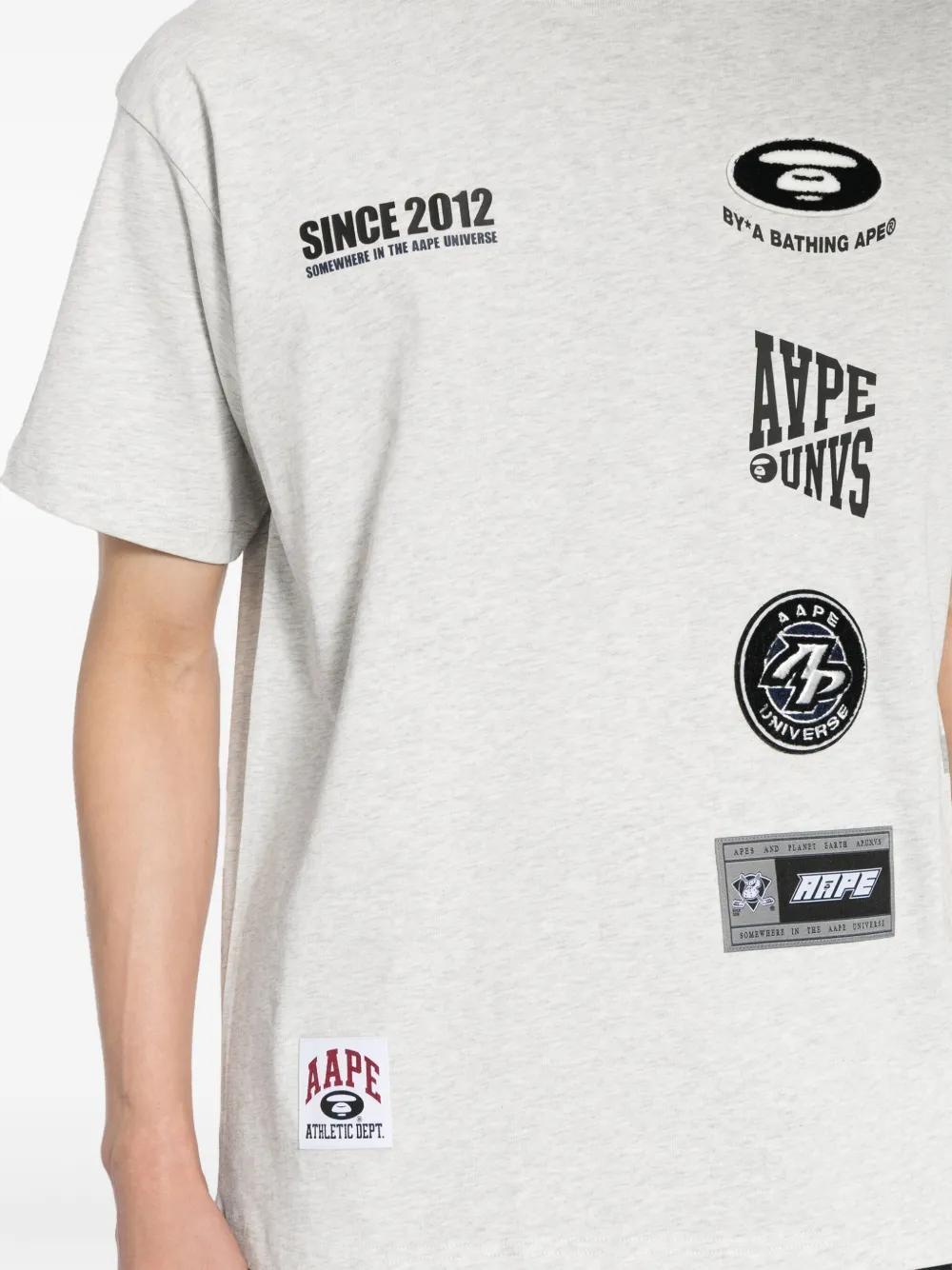 Moonface logo printed short sleeve tee Product Image