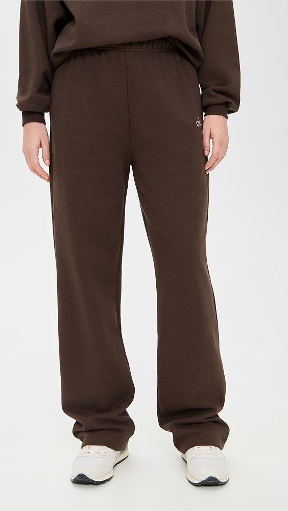 Alo Yoga Accolade Straight Leg Sweatpants | Shopbop Product Image