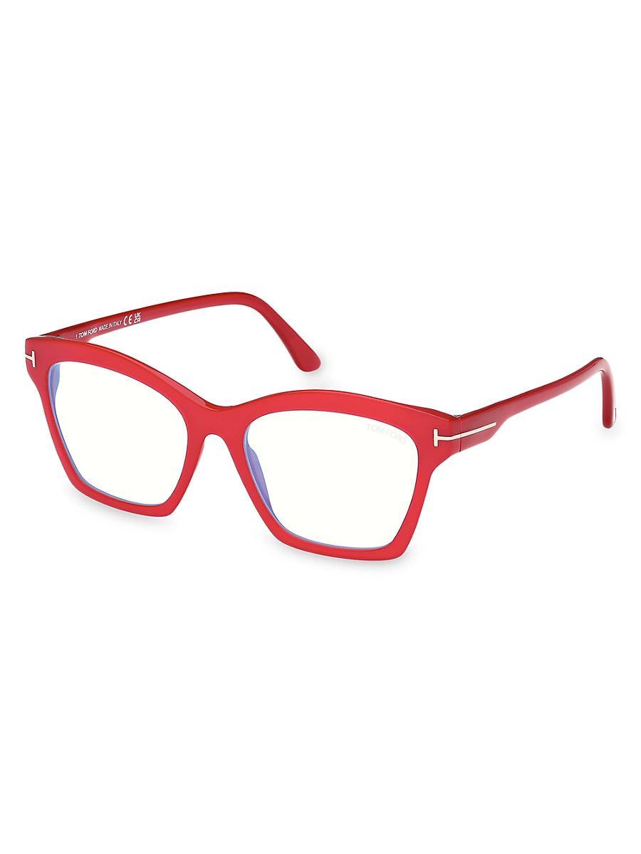 Mens Acetate Square Blue-Block Frames Product Image
