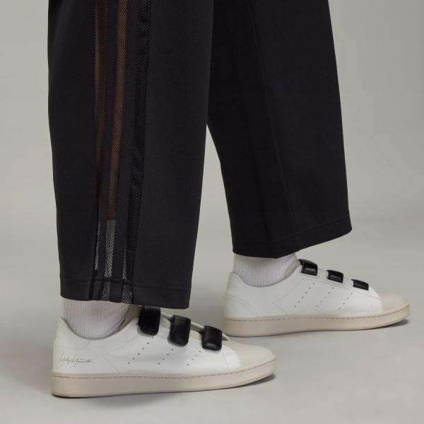 adidas Y-3 Mesh Stripes Track Pants Clear Grey XL Mens Product Image