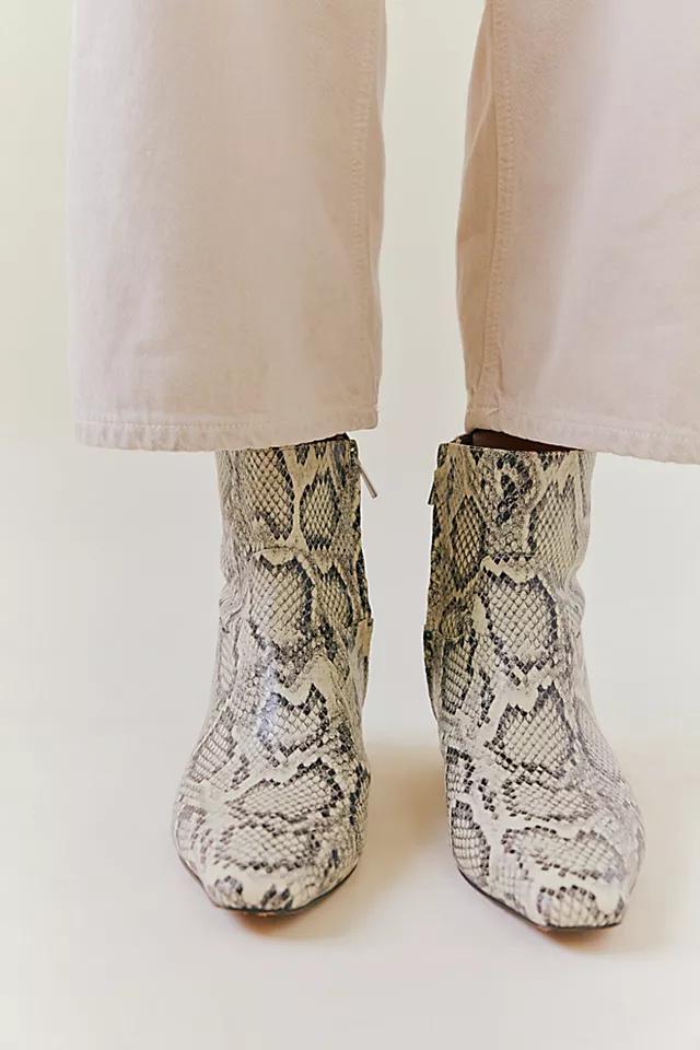 Easy Does It Snake Print Boots Product Image