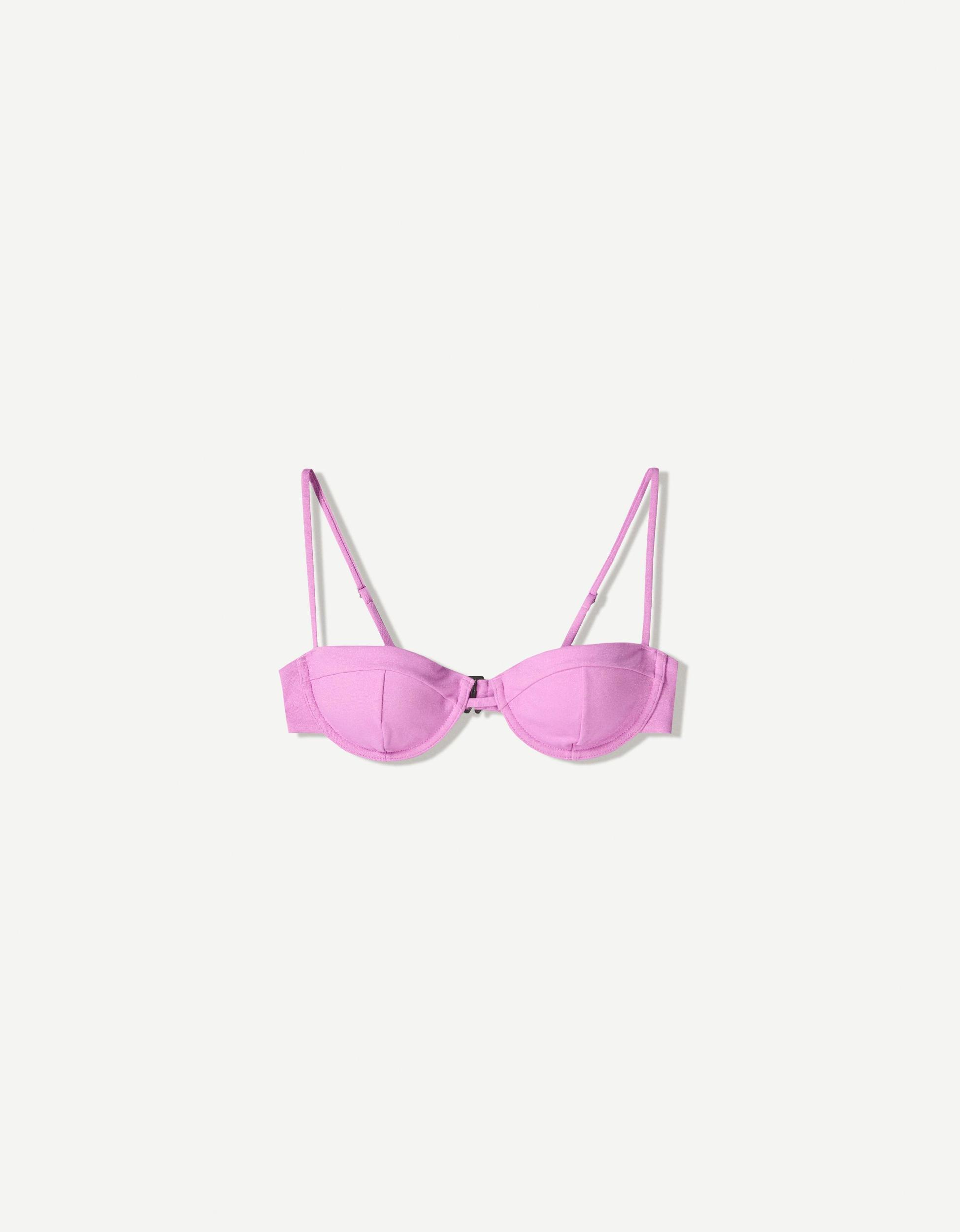 Shiny cup bikini top Product Image