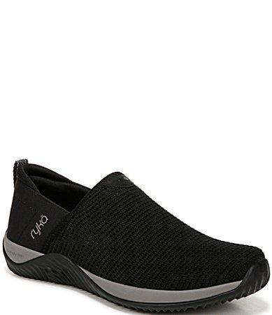 Ryka Echo Unwind Women's Slip-on Sneakers, Size: 6.5, Black Knit Product Image