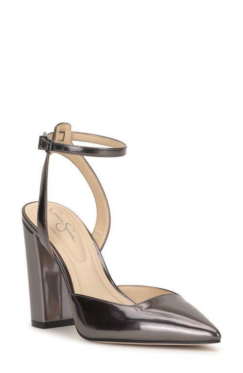 Jessica Simpson Nazela Patent Ankle Strap Dress Pumps Product Image