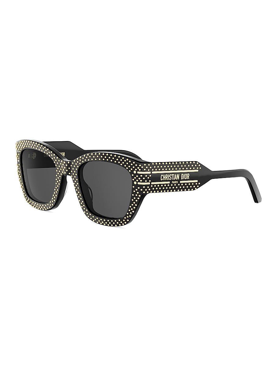 Men's Monochroms Acetate Rectangle Sunglasses Product Image