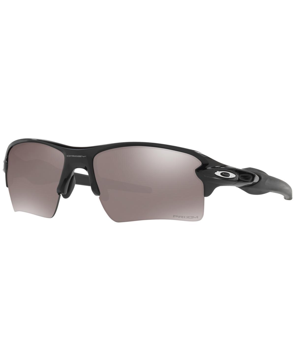 Oakley Mens OO9188 Flak 2.0 XL 59mm Rectangle Sunglasses - Polished White/Prizm Field Product Image