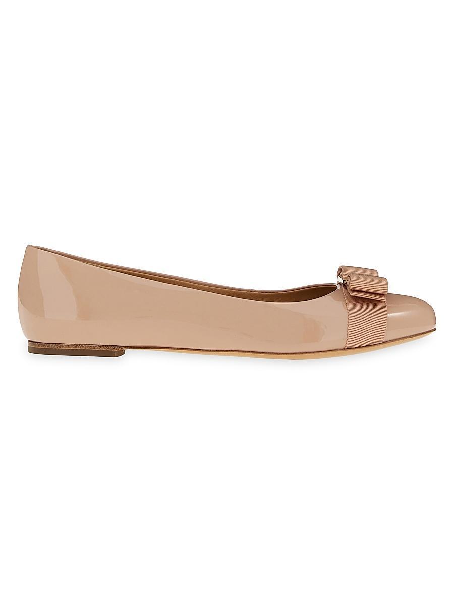 Womens Varina Patent Leather Ballet Flats Product Image