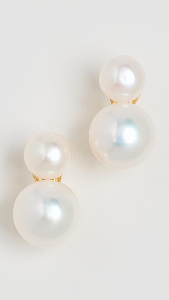 SHASHI Bianca Pearl Earrings | Shopbop Product Image