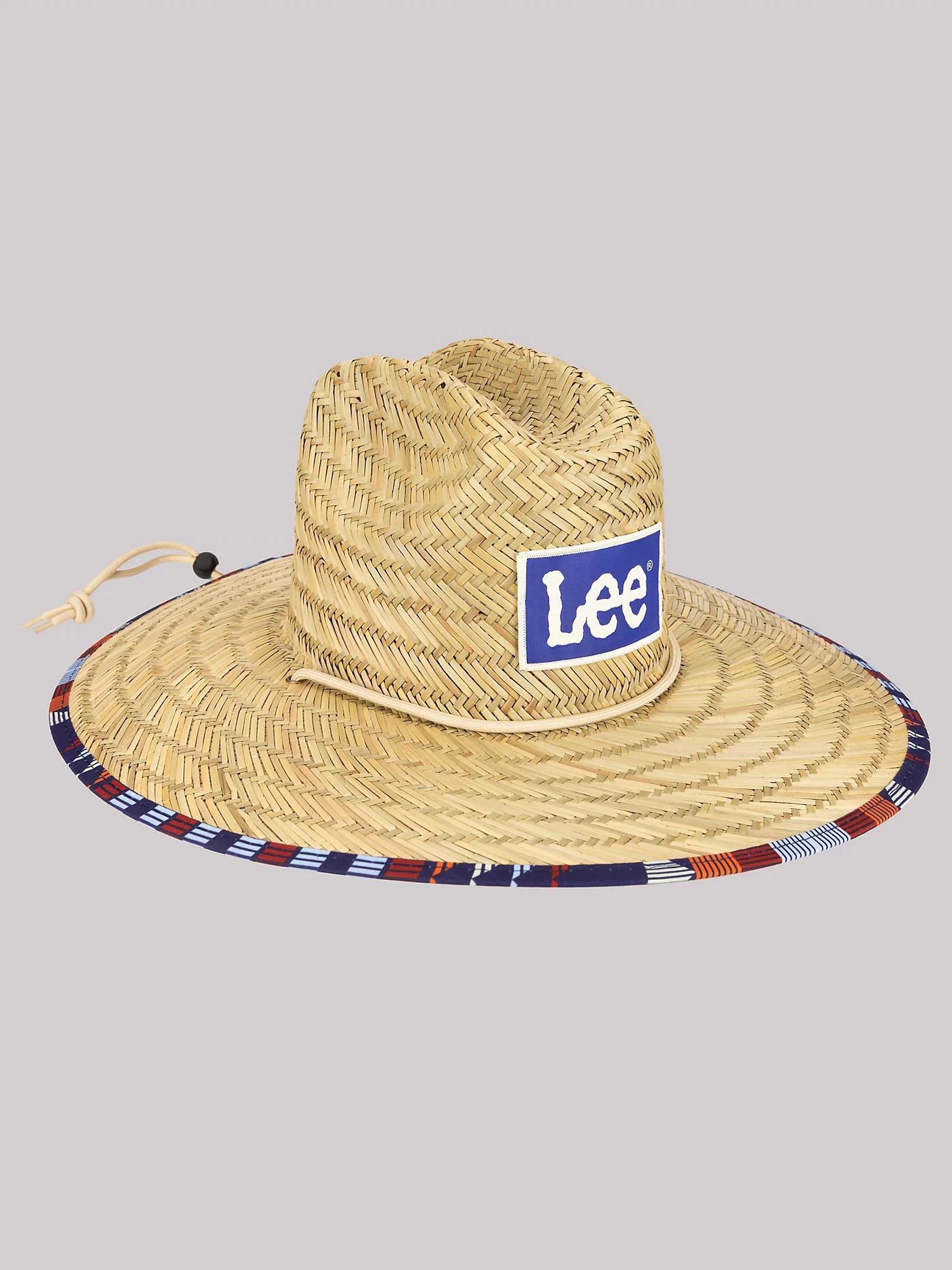 Men's Straw Aztec Lifeguard Hat | Men's Accessories | Lee® Product Image