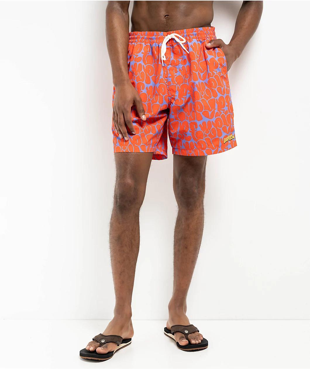 $AD BOYZ by Junior H X Lost Hills Nails Black Mesh Shorts Product Image