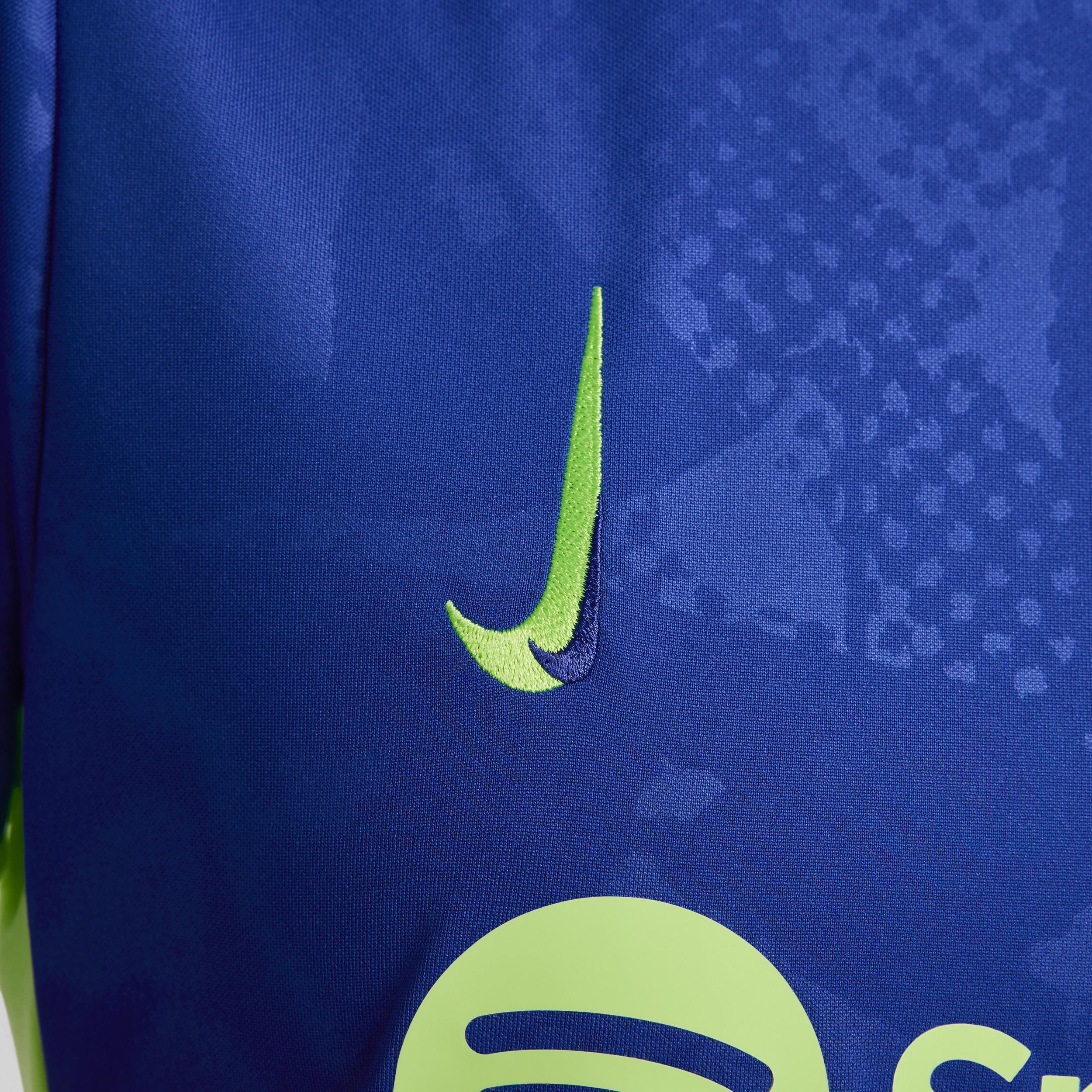 Women's Nike  Royal Barcelona 2024/25 Academy Pro Pre-Match Top, Size: Large, Bar Blue Product Image