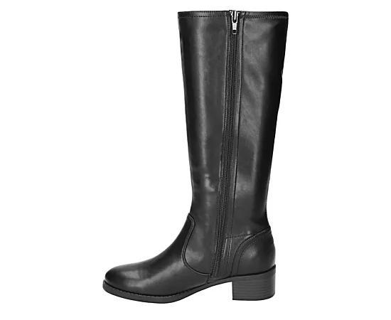 Easy Street Tucker Plus Women's Stretch-for-fit Athletic Tall Boots, Size: 9, Black Product Image