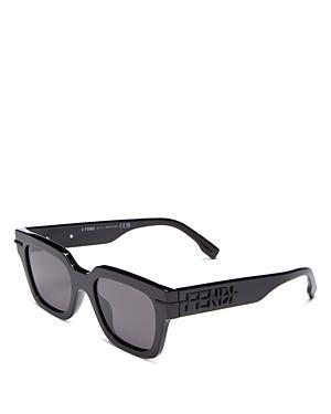 Womens Fendigraphy 51MM Rectangular Sunglasses Product Image