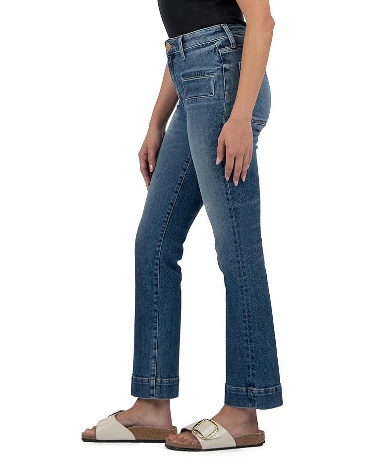 Kelsey High-Rise Fab Ab Ankle Flare Regular Hem in Miracles Product Image