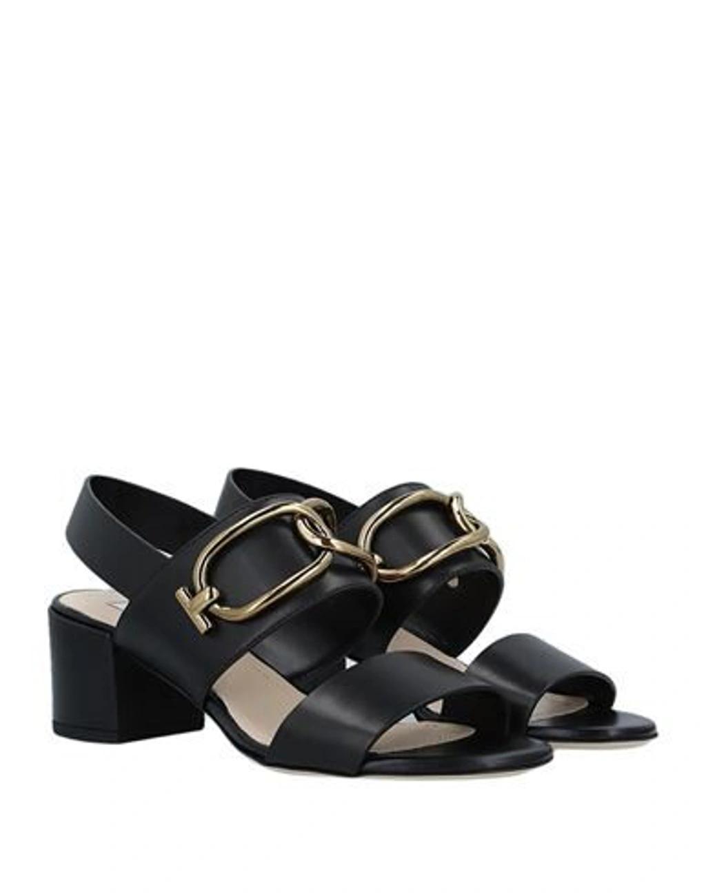 TOD'S Sandals In Black Product Image