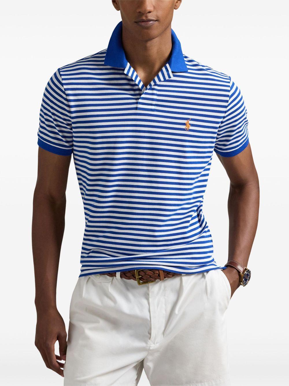 Polo Pony-embroidered polo shirt Product Image