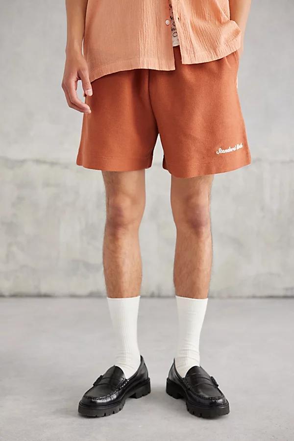 Standard Cloth Foundation Reverse Cotton Terry Short Mens at Urban Outfitters Product Image