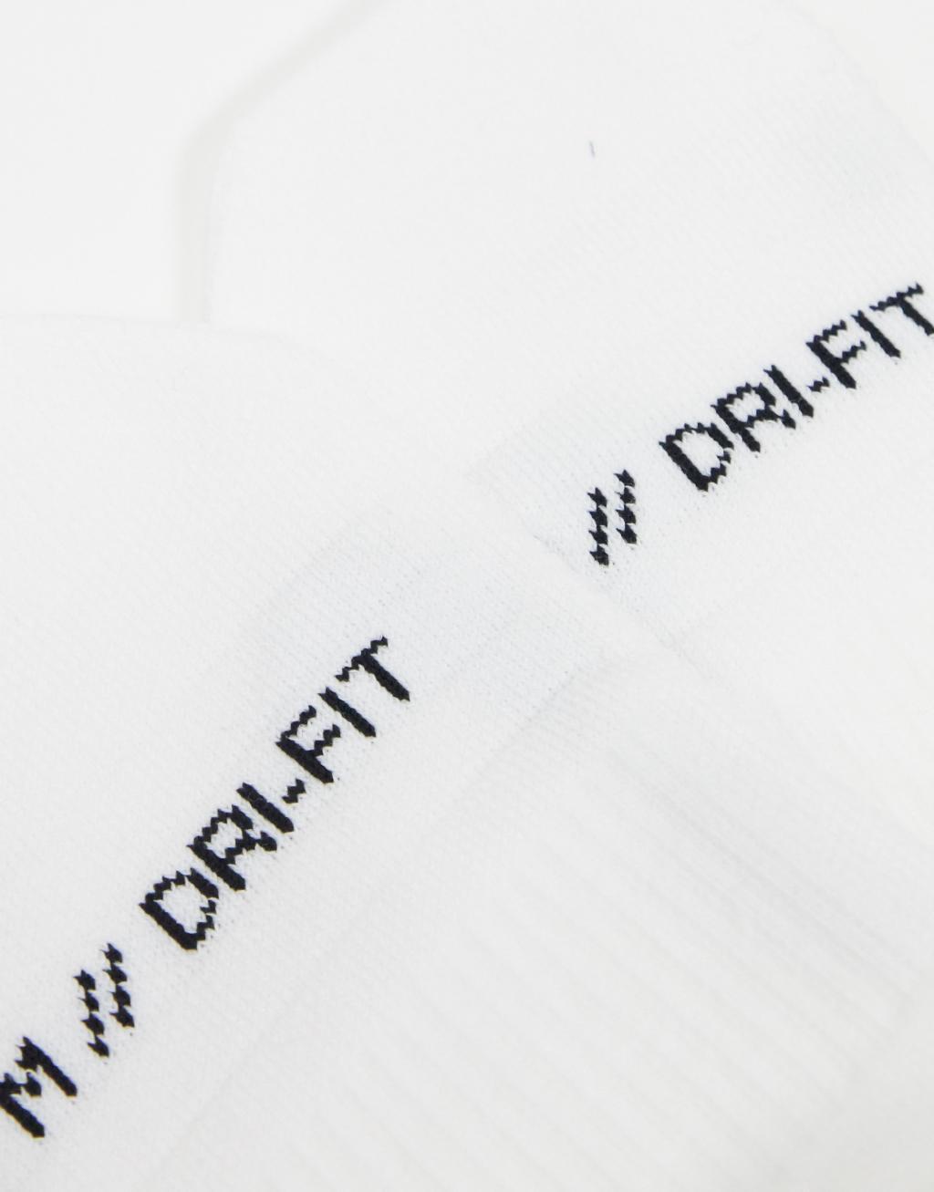 Nike Running Multiplier 2 pack crew socks in white Product Image
