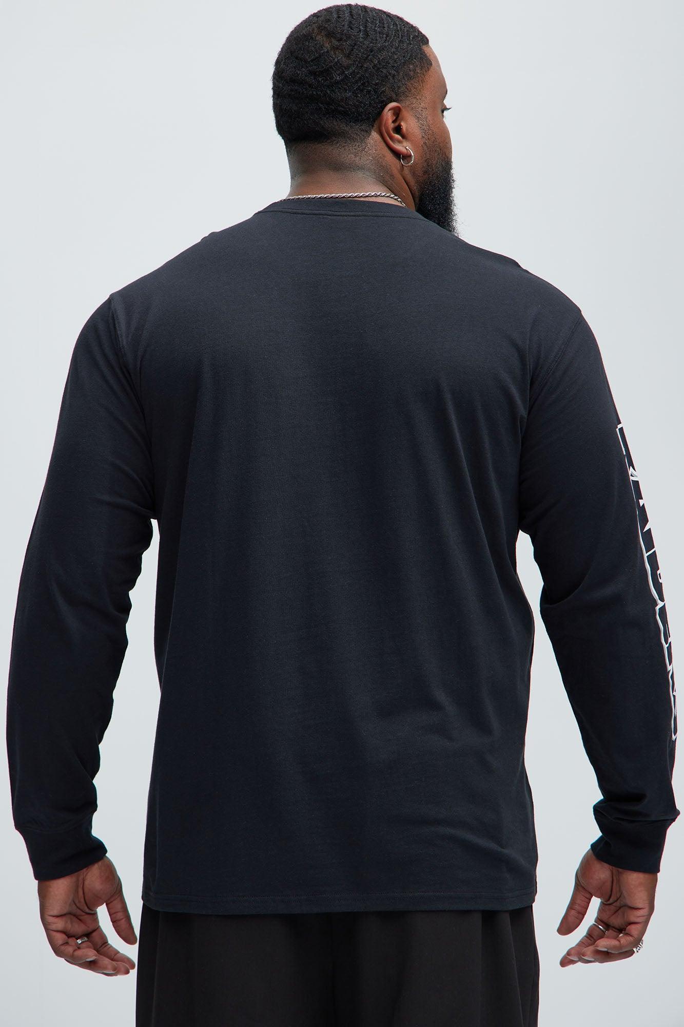 Raiders In Orbit Long Sleeve Tee - Black Product Image