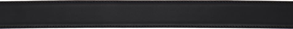 HUGO BOSS Black Logo Buckle Belt In 001-black Product Image