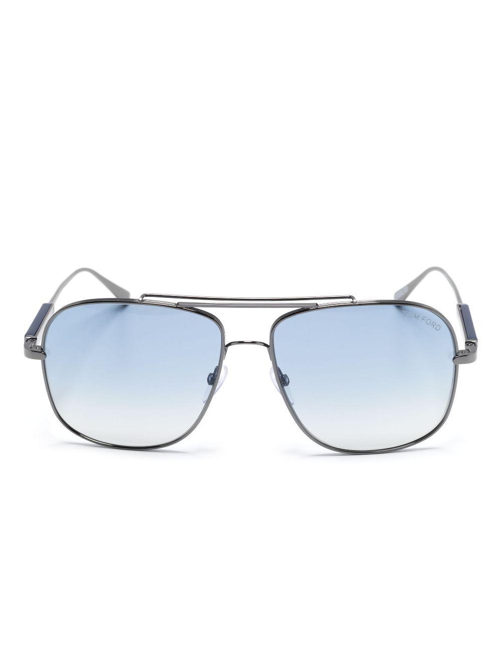 TOM FORD Jude Sunglasses In Silver Product Image