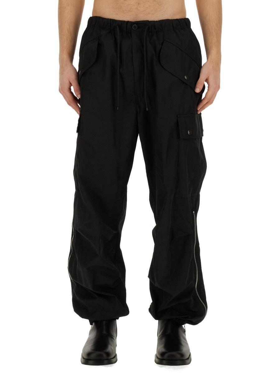 DRIES VAN NOTEN Cargo Pants In Black Product Image