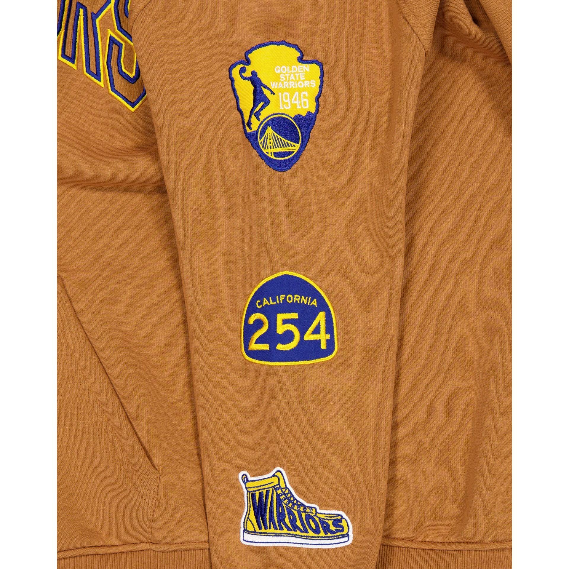 Golden State Warriors 2025 All-Star Game Victory Grove Light Bronze Hoodie Male Product Image
