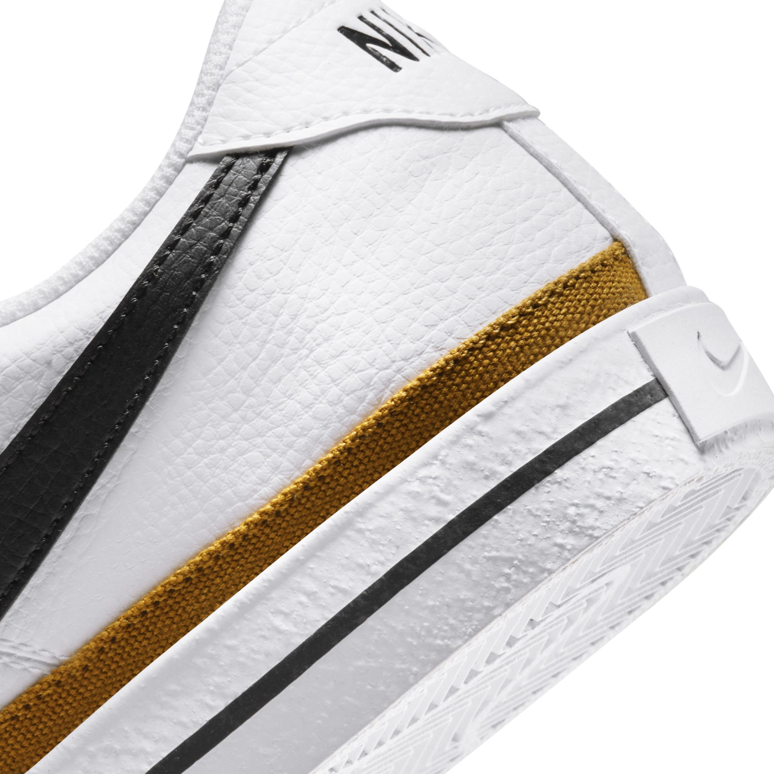 Nike Men's Court Legacy Next Nature Casual Shoes in White/White Size 12 Leather/Canvas Product Image