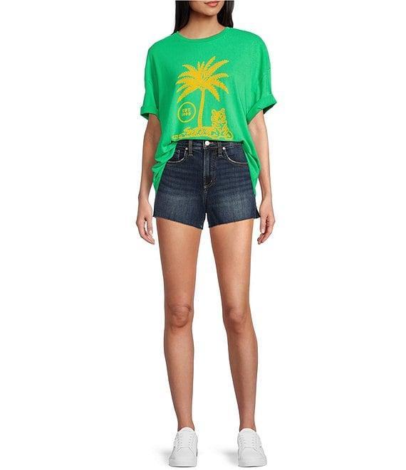 Hurley Ex Libris Graphic Short Sleeve Boyfriend T-Shirt Product Image