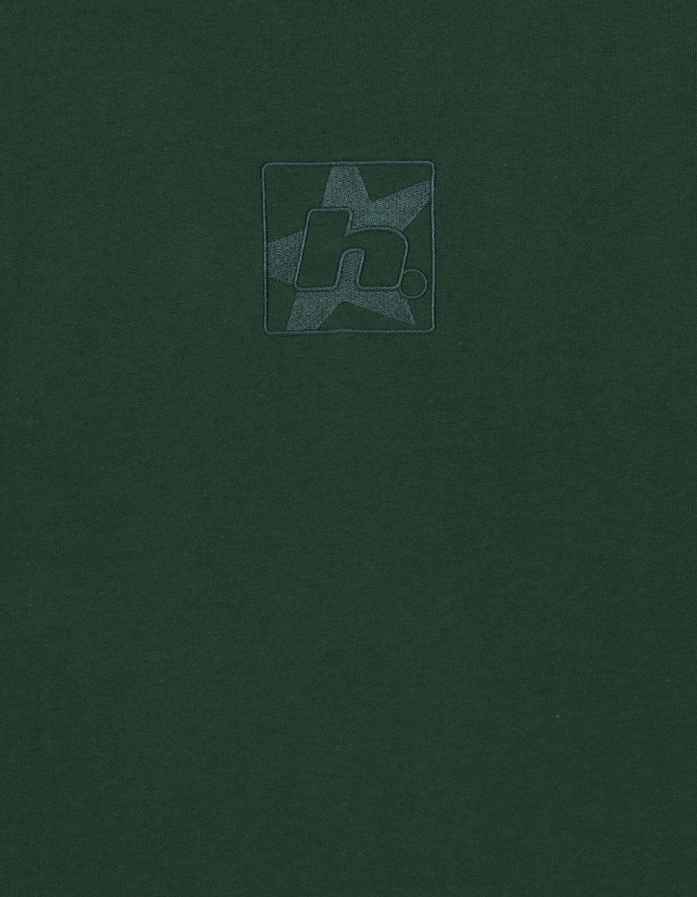 HUF Star Mens Heavyweight Boxy Tee - FOREST Product Image