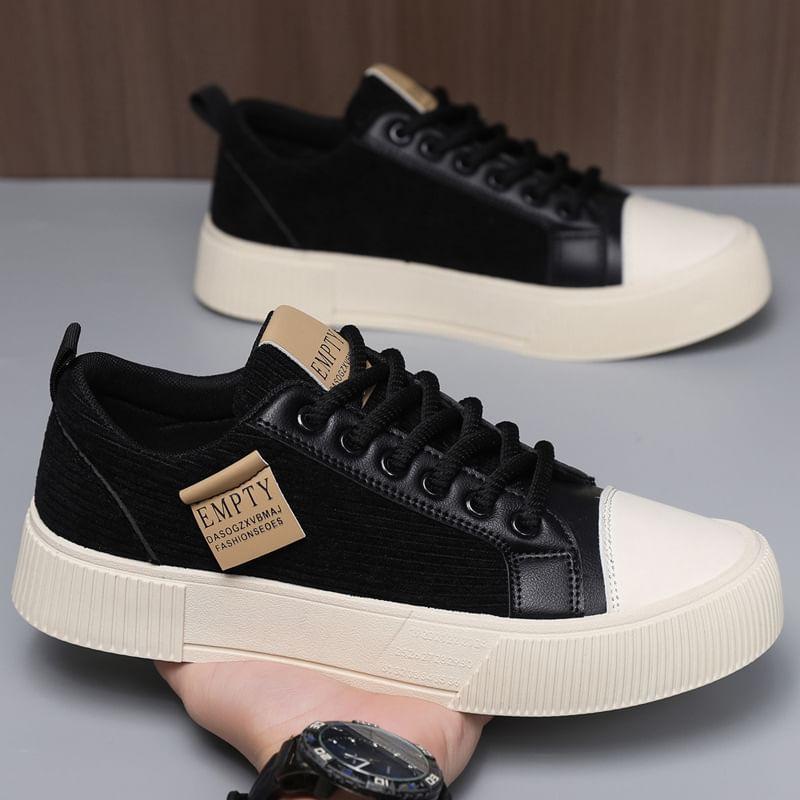 Platform Lace-Up Sneakers Product Image