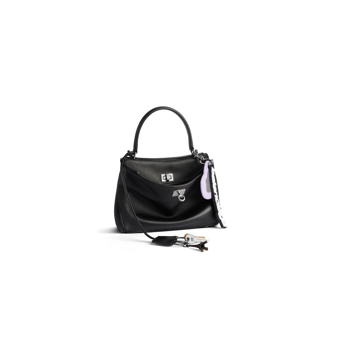 Women's Rodeo Handbag Mini With Charms in Black Product Image