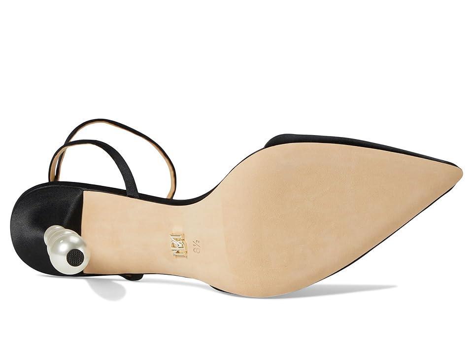 Indie Satin Ankle-Strap Cocktail Pumps Product Image