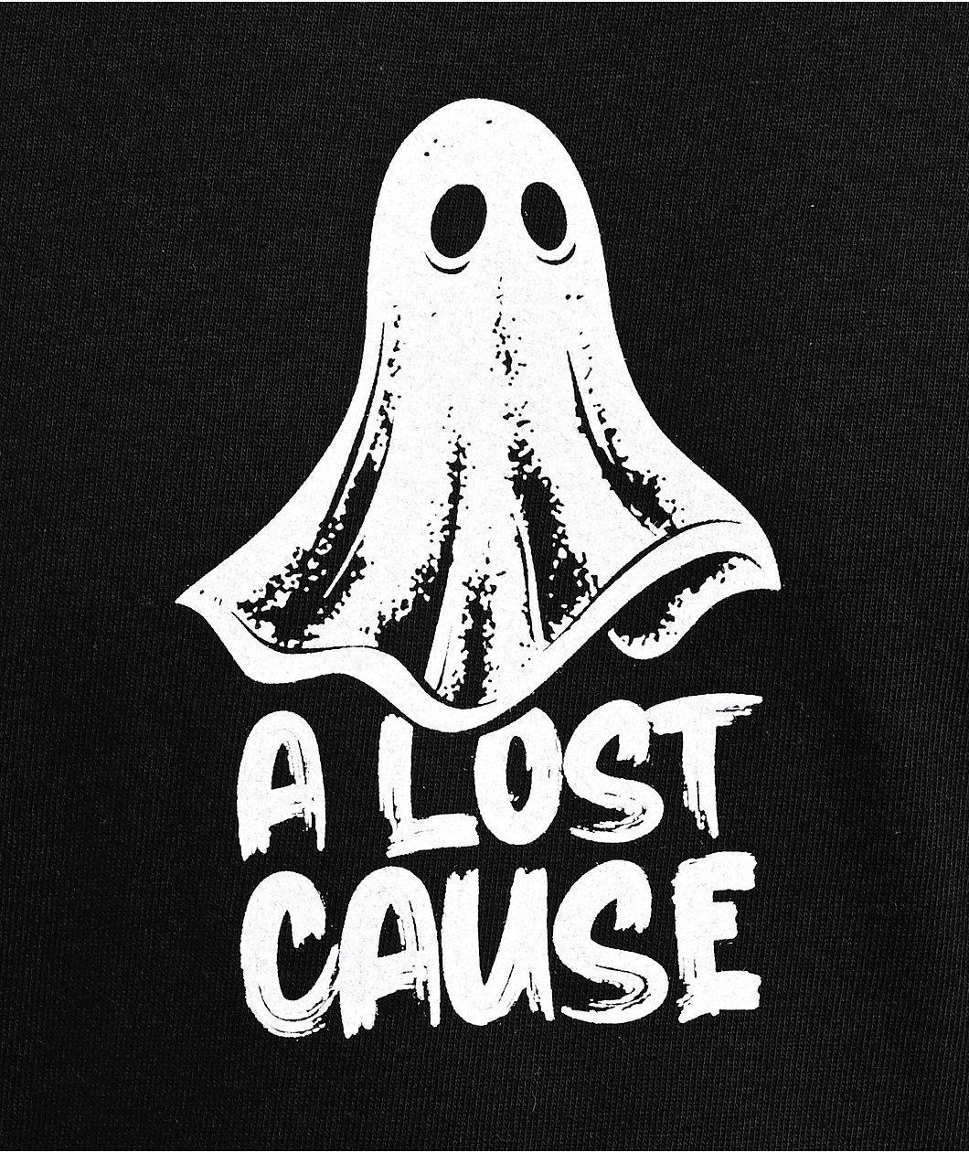 A Lost Cause Spirits Black T-Shirt Product Image