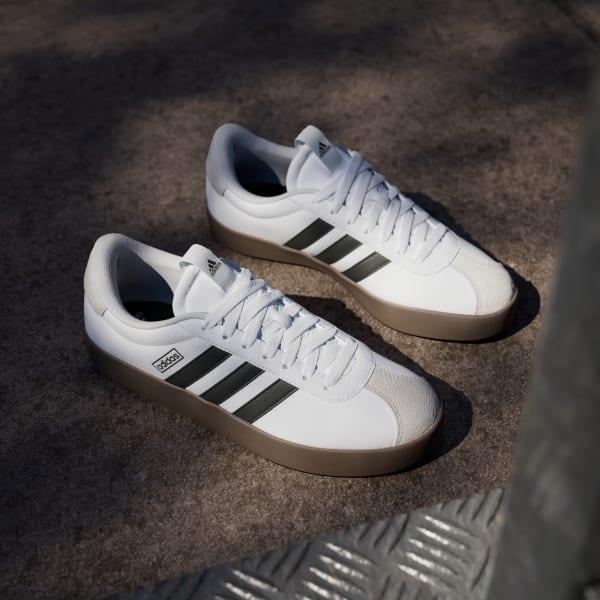 adidas VL Court 3.0 Shoes Cloud White M 7.5 / W 8.5 Womens Product Image